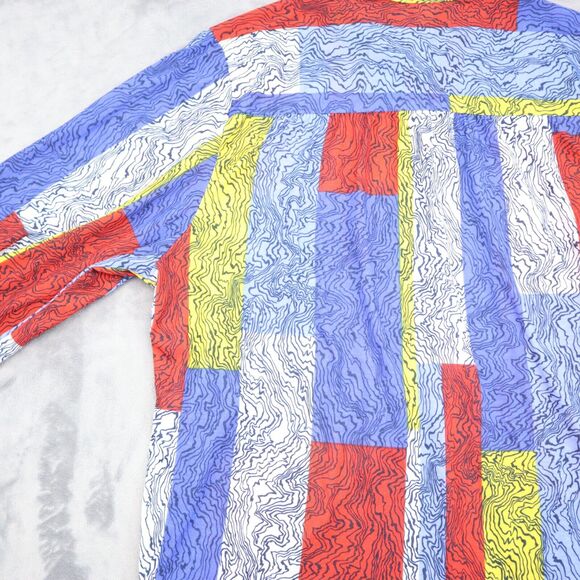 Old Pueblo Traders Shirt Womens M Multicolor Quarter Sleeve Blouse Button Collar - Picture 13 of 16